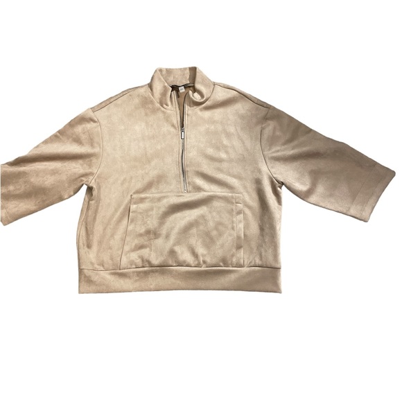 Tahari Faux Suede - Picture 2 of 3